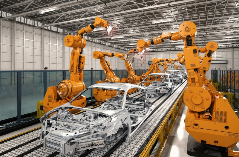 What Components do Industrial Robotic Arms Include?